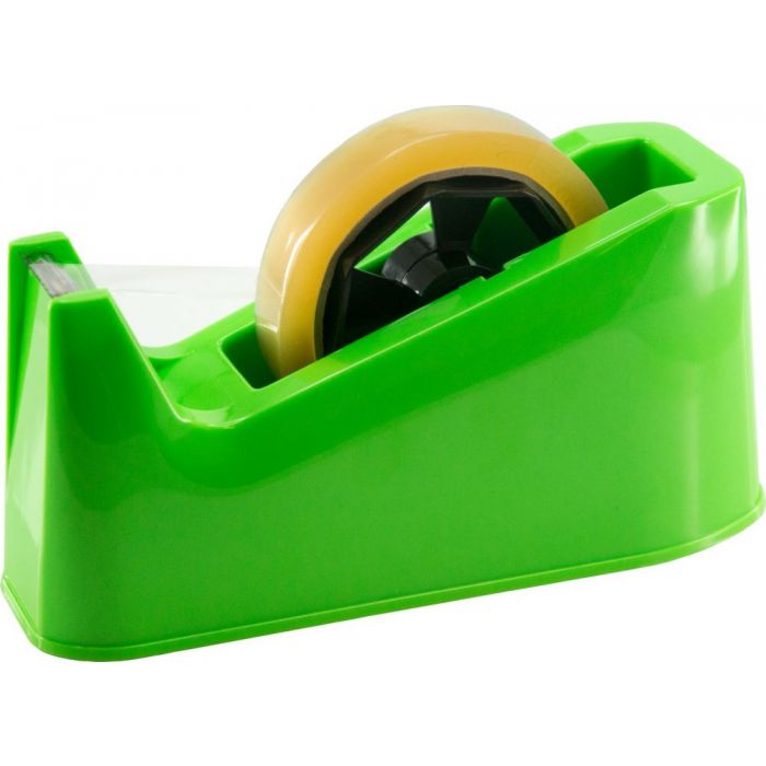 Tape Dispenser Osmer Large 75mm Dual Core Lime